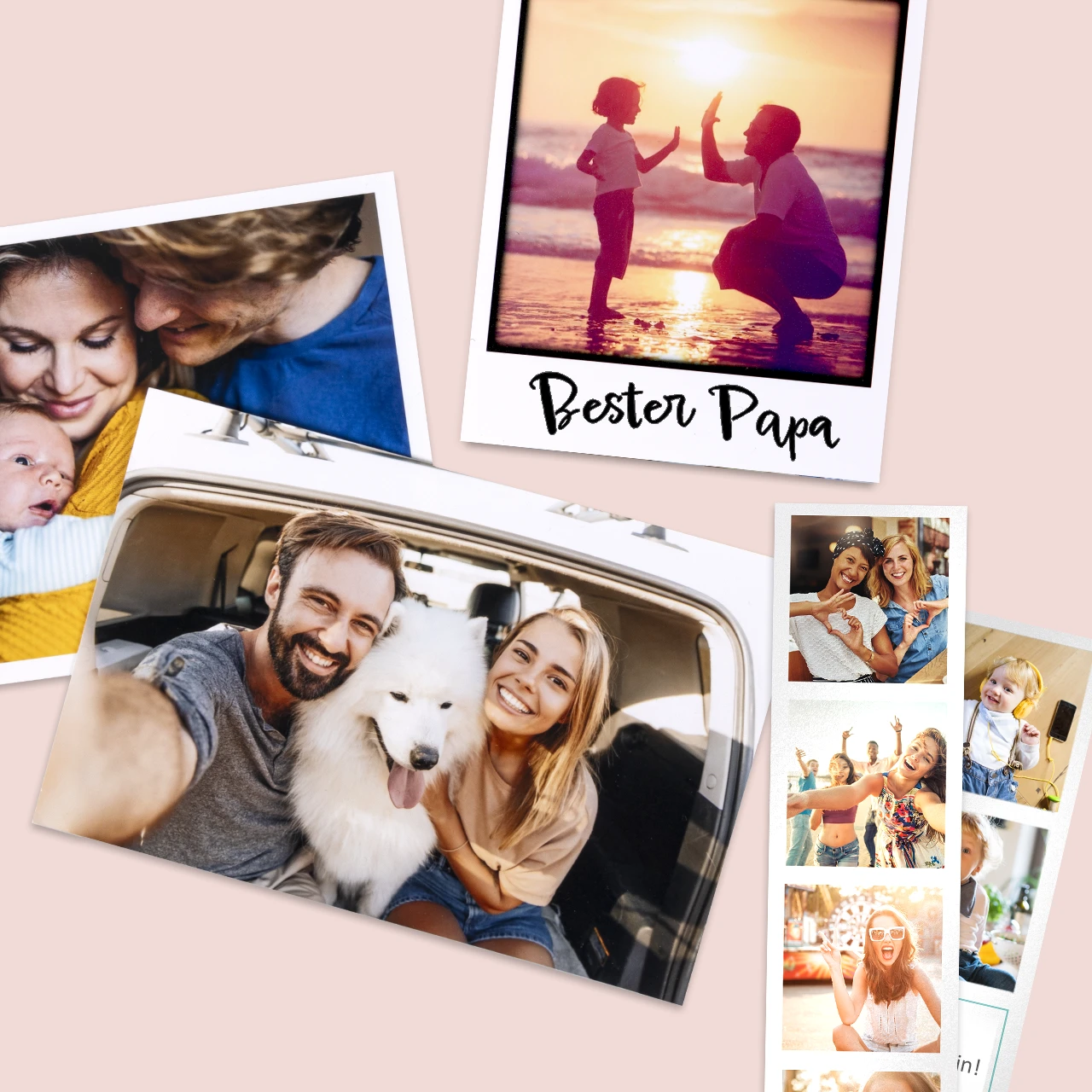 Schöne Momente als Fotos drucken lassen in bester Qualität Fotos drucken in der ROSSMANN Fotowelt in vielen Formaten. Wählt zwischen klassisch, quadratisch, coolen Fotostreifen oder druckt eure Bilder im Polaroid-Stil.