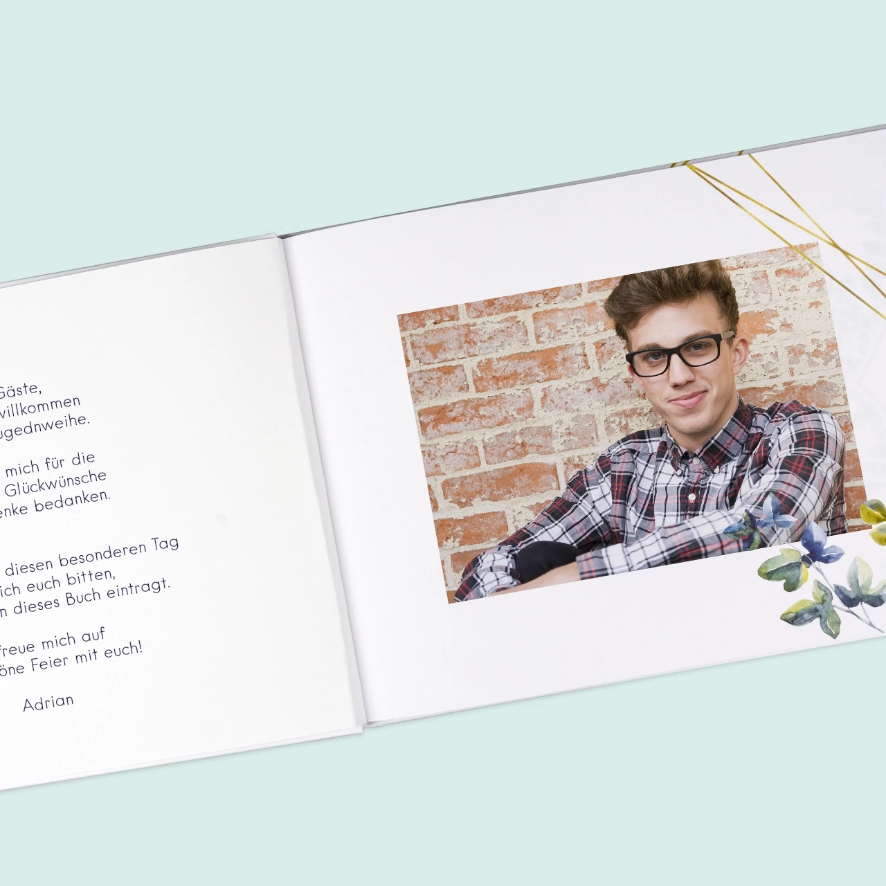 Gästebuch gestalten, Premium-Matt-Papier, hochwertig In der ROSSMANN Fotowelt könnt ihr euer Gästebuch selbst gestalten. Werdet kreativ und macht das Einschreiben für eure Gäste zum Erlebnis.