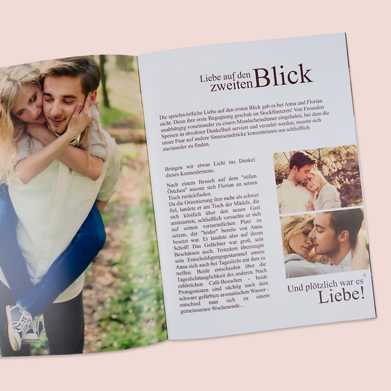 Fotoheft erstellen, verschiedene Formate und Designs Erstellt euer individuelles Fotoheft für Hochzeit, Jubiläum! Werdet jetzt kreativ und wählt euer gewünschtes Format und Design und die passende Seitenanzahl.