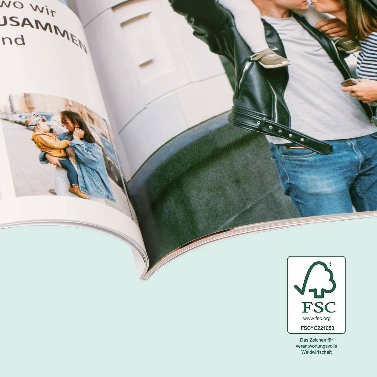 Das Softcover Fotobuch kann mit bis zu 200 Seiten erstellt werden. Dafür habt ihr zahlreiche, hochwertige und mit Liebe erstellte Designvorlagen zur Verfügung. kleines Fotobuch, einzigartig, hochwertig, bis zu 200 Seiten