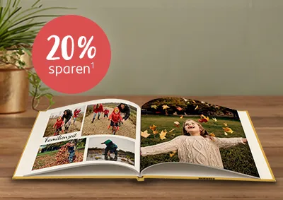 20% Rabatt auf euer quadratisches Fotobuch Quadratisches Fotobuch im Hardcovereinband personalisieren – jetzt 20 % sparen in der ROSSMANN Fotowelt!