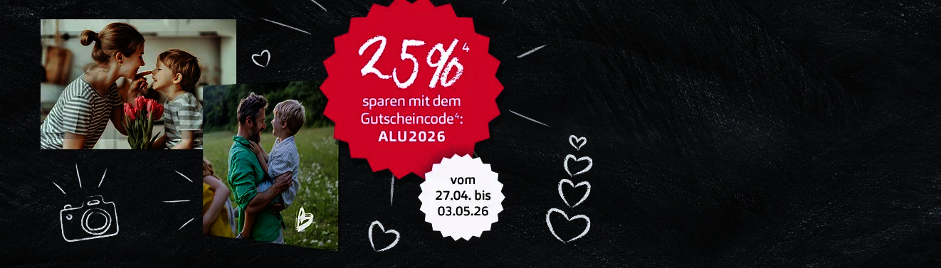 Familienfoto auf Alu-Dibond drucken – modernes Wandbild in Premium-Qualität Familienfoto auf Alu-Dibond als modernes Wandbild mit klarer, hochwertiger Optik