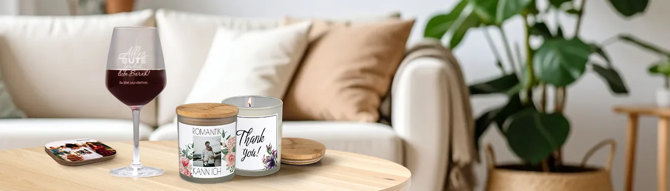 Individuelle Geschenke mit euren Fotos gestalten Bereitet euren Liebsten eine Freude! Die abgebildeten Fotogeschenke lassen sich individuell mit euren Fotos gestalten.