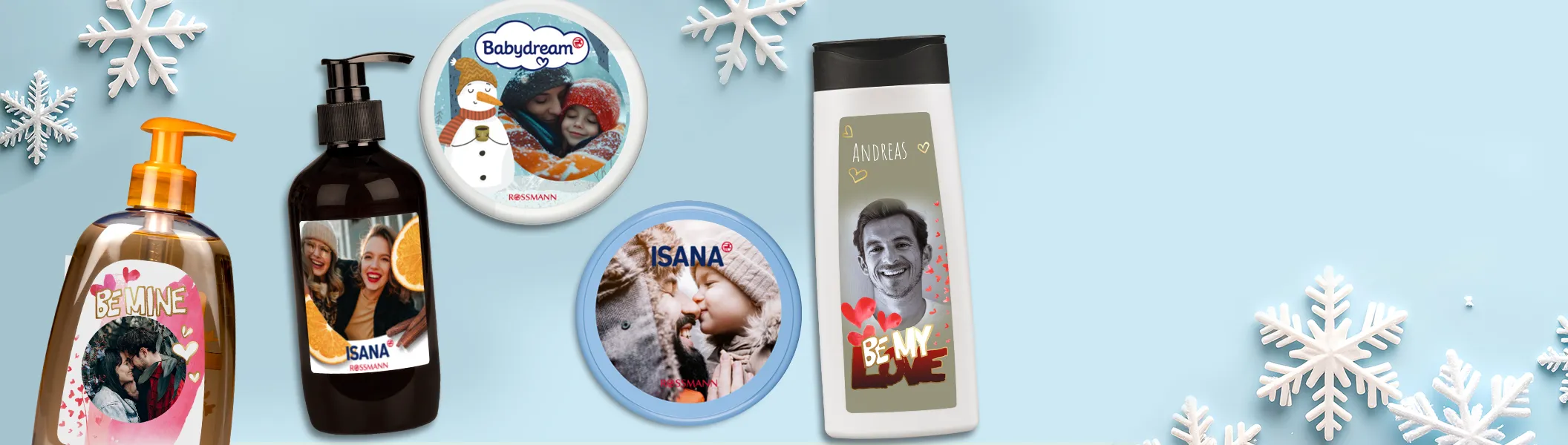 MEIN DESIGN Pflegeprodukte mit Foto online bestellen Individuell gestaltete Mein Design Pflegeprodukte mit Fotos. Personalisiert hier Fotogeschenke für besondere Momente.