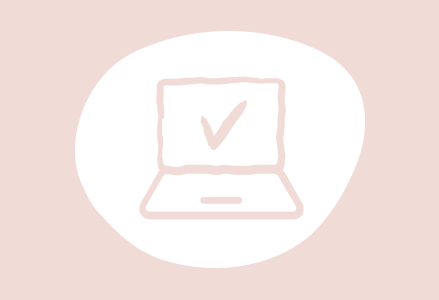 Foto online bestellen bei Rossmann Fotowelt, schnell & einfach Symbol eines Laptops mit Häkchen – Foto online bestellen bei Rossmann Fotowelt und hochwertige Fotogeschenke gestalten.