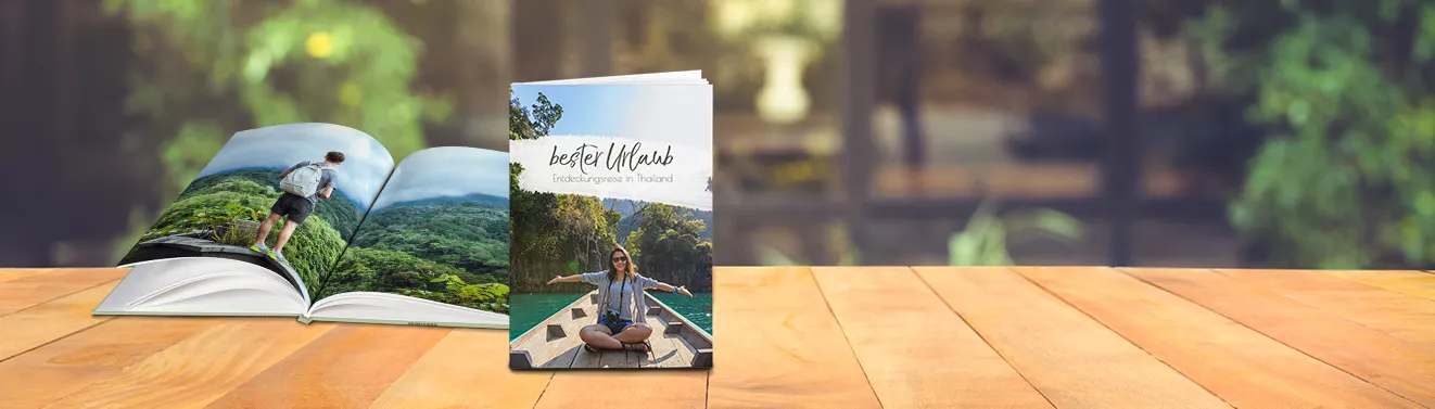 Fotobuch mit euren schönsten Fotos selbst gestalten Individuelles Fotobuch mit persönlichen Fotos und Urlaubserinnerungen