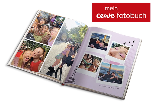 CEWE Fotobuch Fotobücher online bestellen, große Designauswahl