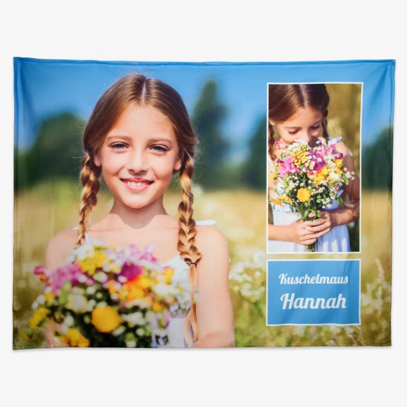 Die Kuscheldecke mit Foto ist ein besonderes Geschenk für Groß und Klein. In der ROSSMANN Fotowelt könnt ihr eine hochwertige Fotodecke individuell gestalten.