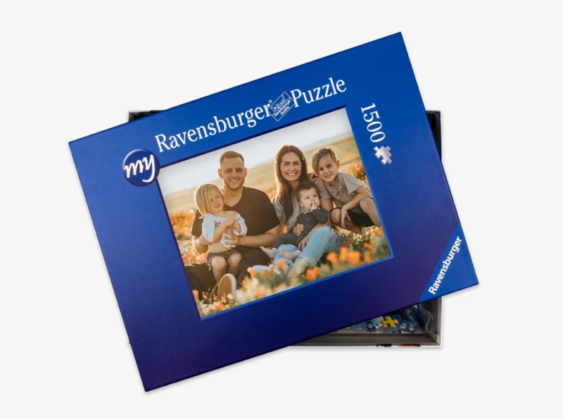 Hier könnt ihr ein Ravensburger Puzzle mit Foto selbst gestalten. Wählt euer Fotopuzzle mit 500, 1000 oder 1500 Puzzle-Teilen für euren individuellen Schwierigkeitsgrad.